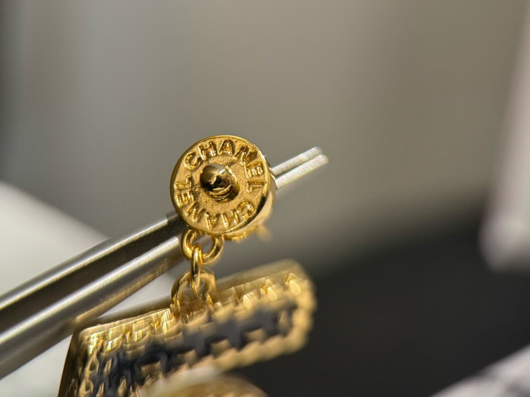 Chanel Number 5 Earrings