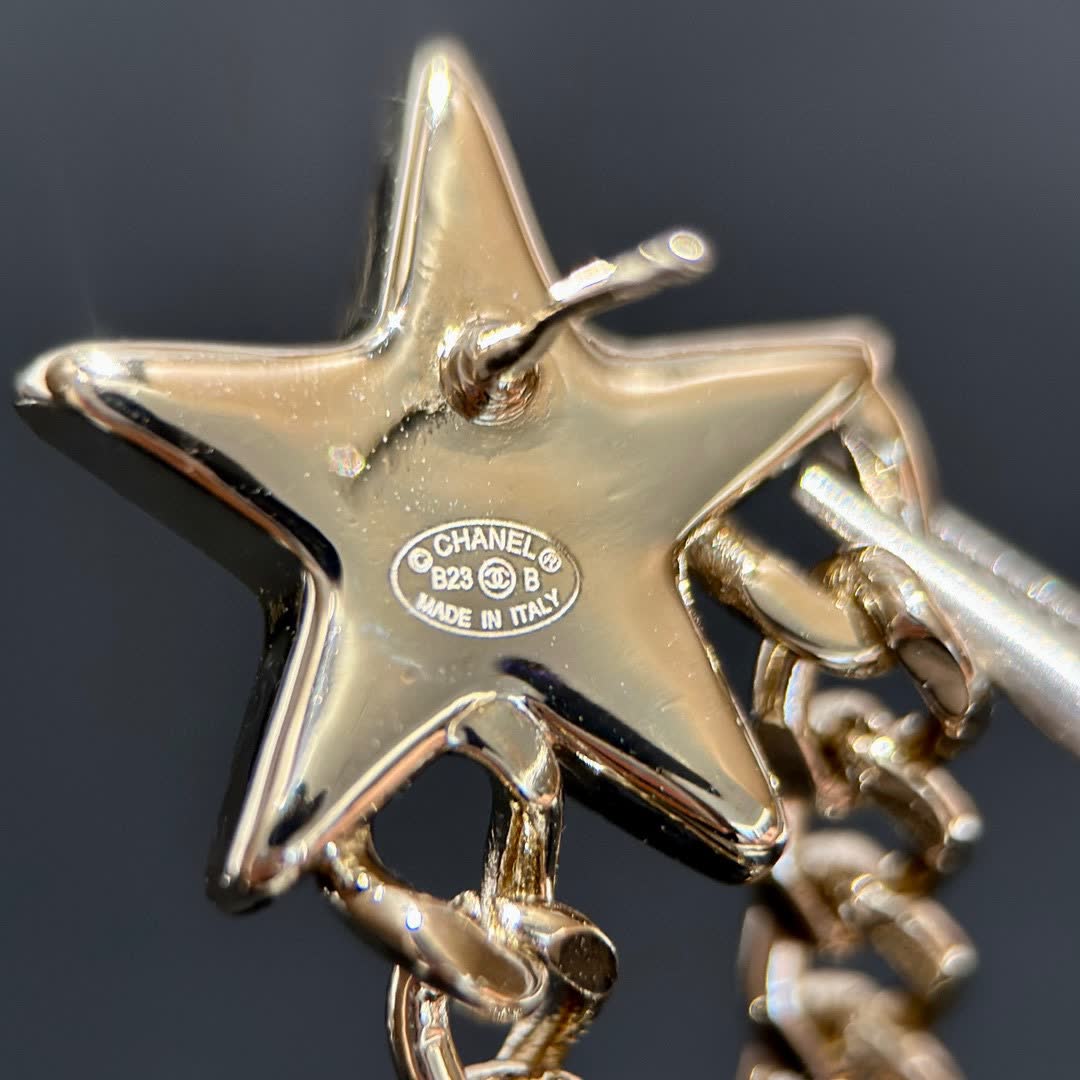 Chanel Star Earrings