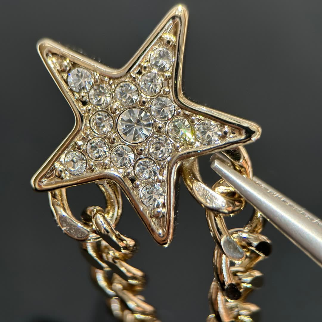 Chanel Star Earrings