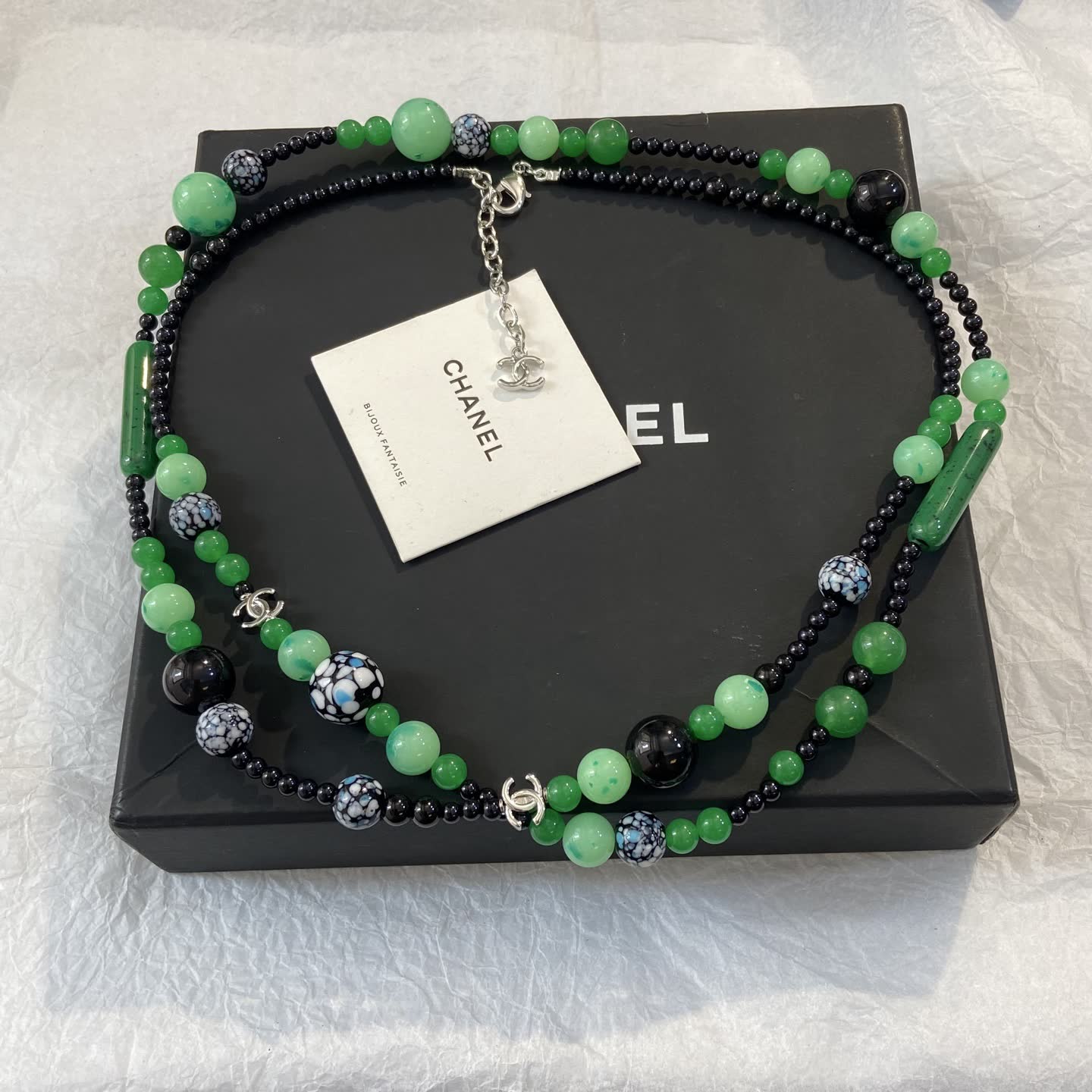 Chanel Beaded Necklace Chanel Beaded Necklace