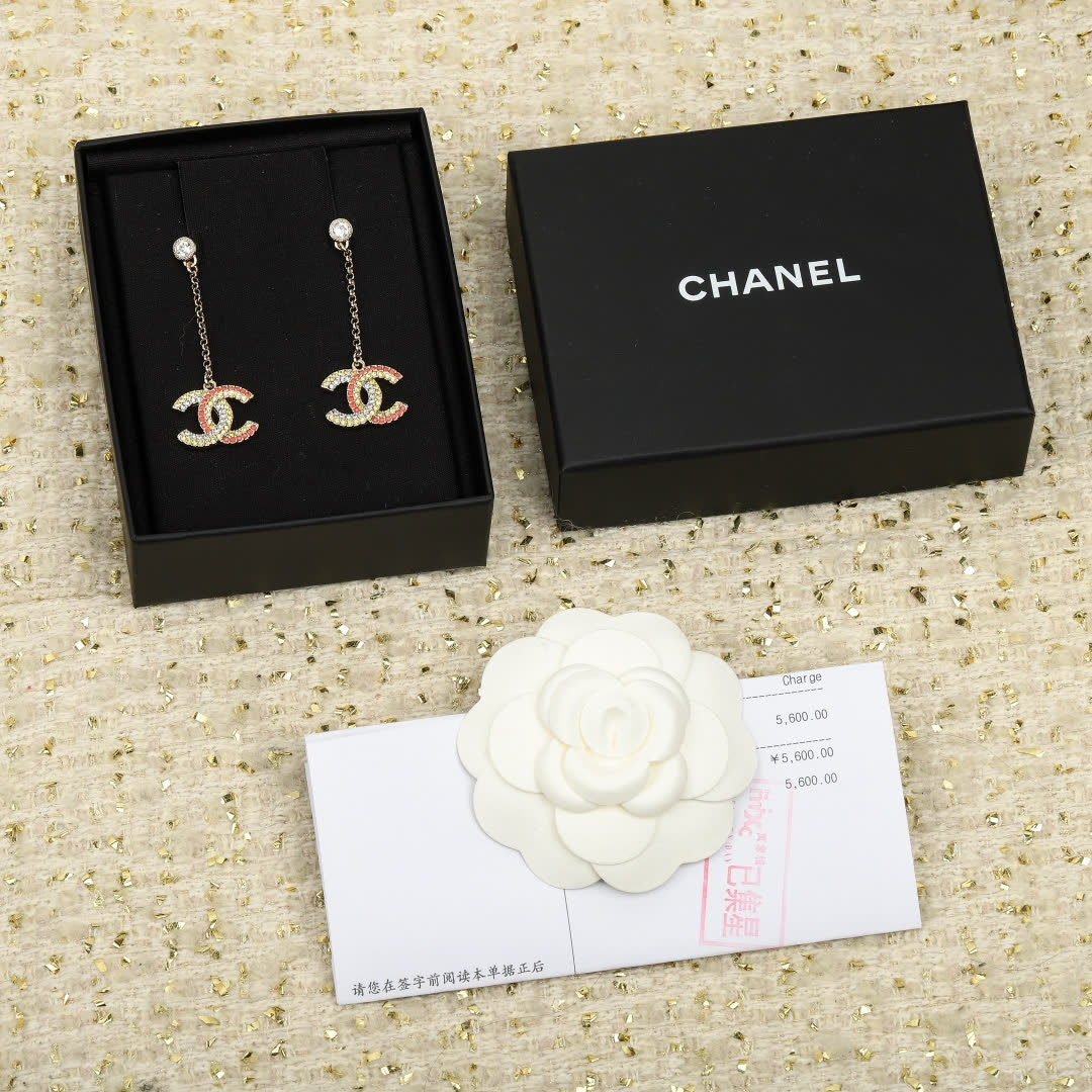 Chanel CC Logo Earrings Chanel CC Logo Earrings