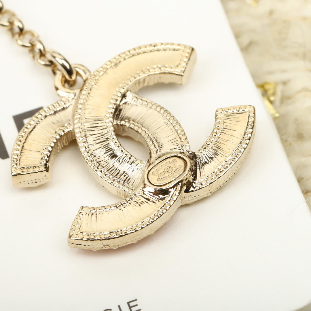 Chanel CC Logo Earrings