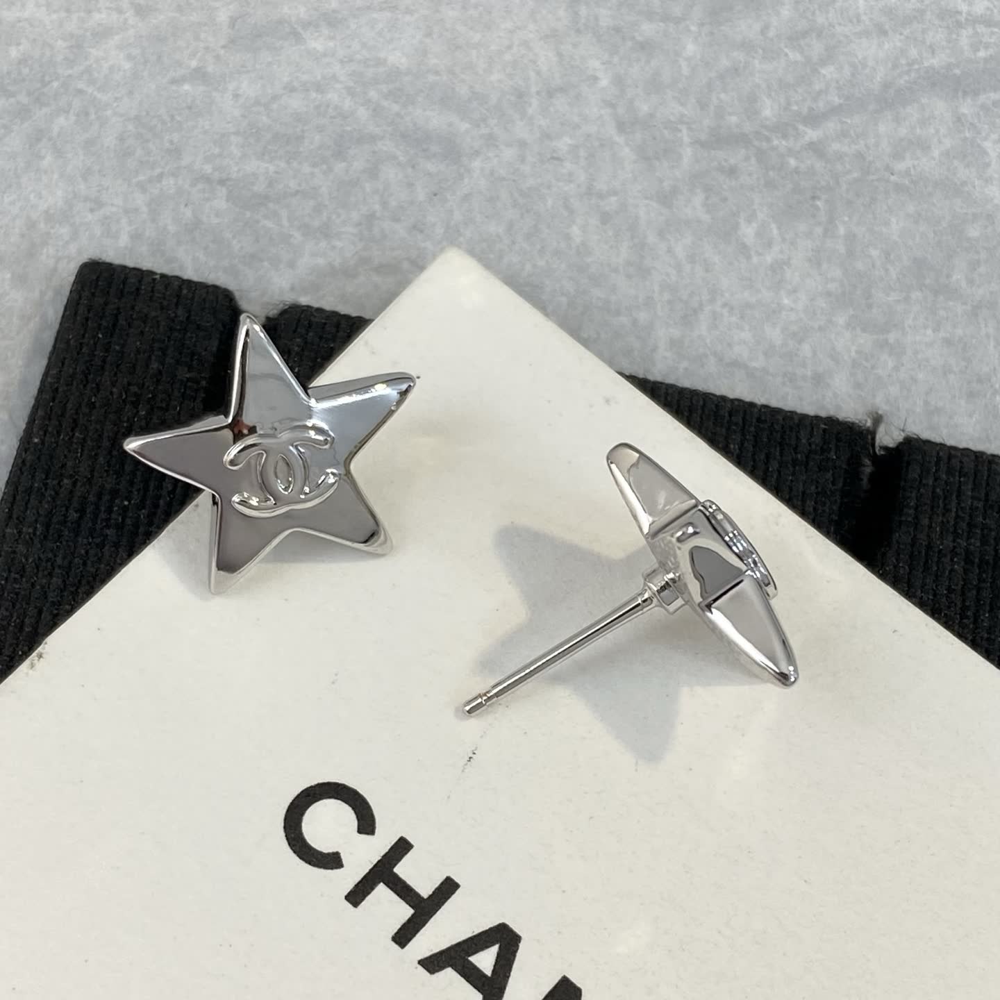 Chanel Star Earrings