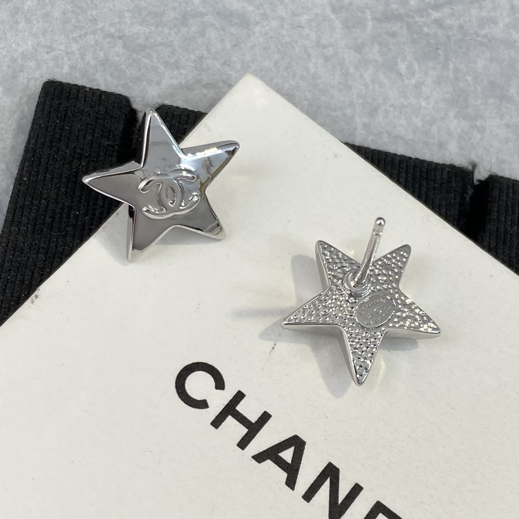 Chanel Star Earrings