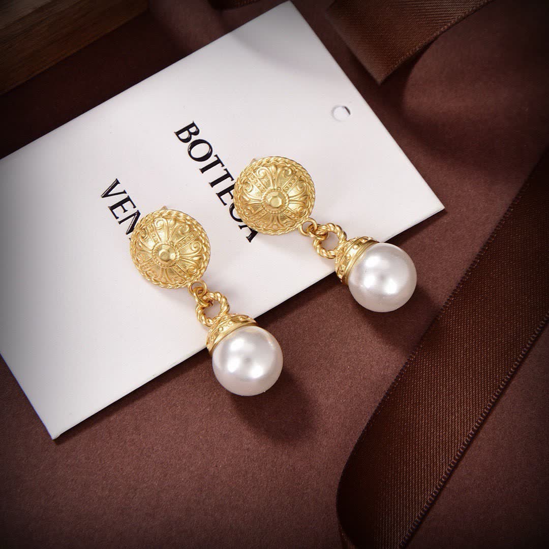 Chanel Pearl Earrings