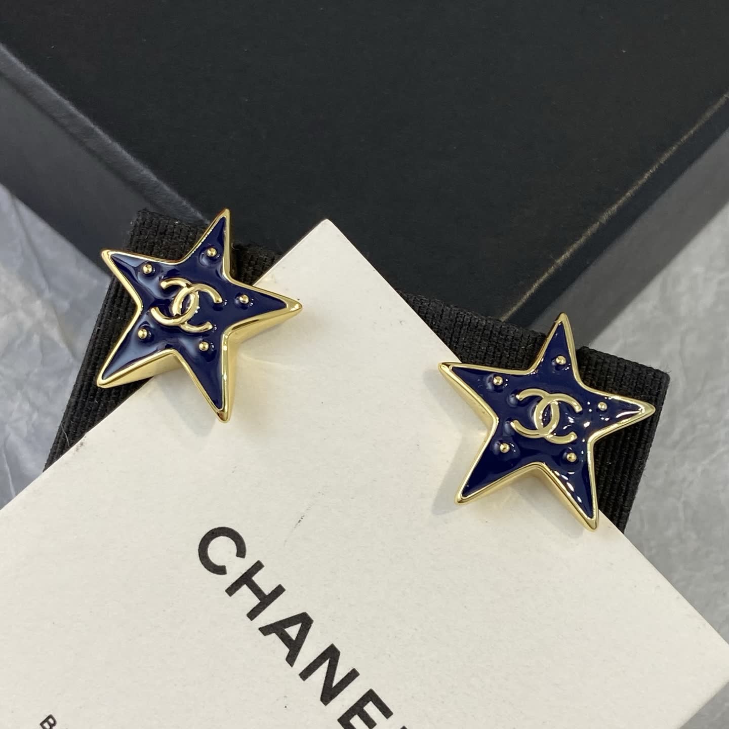 Chanel Star Earrings