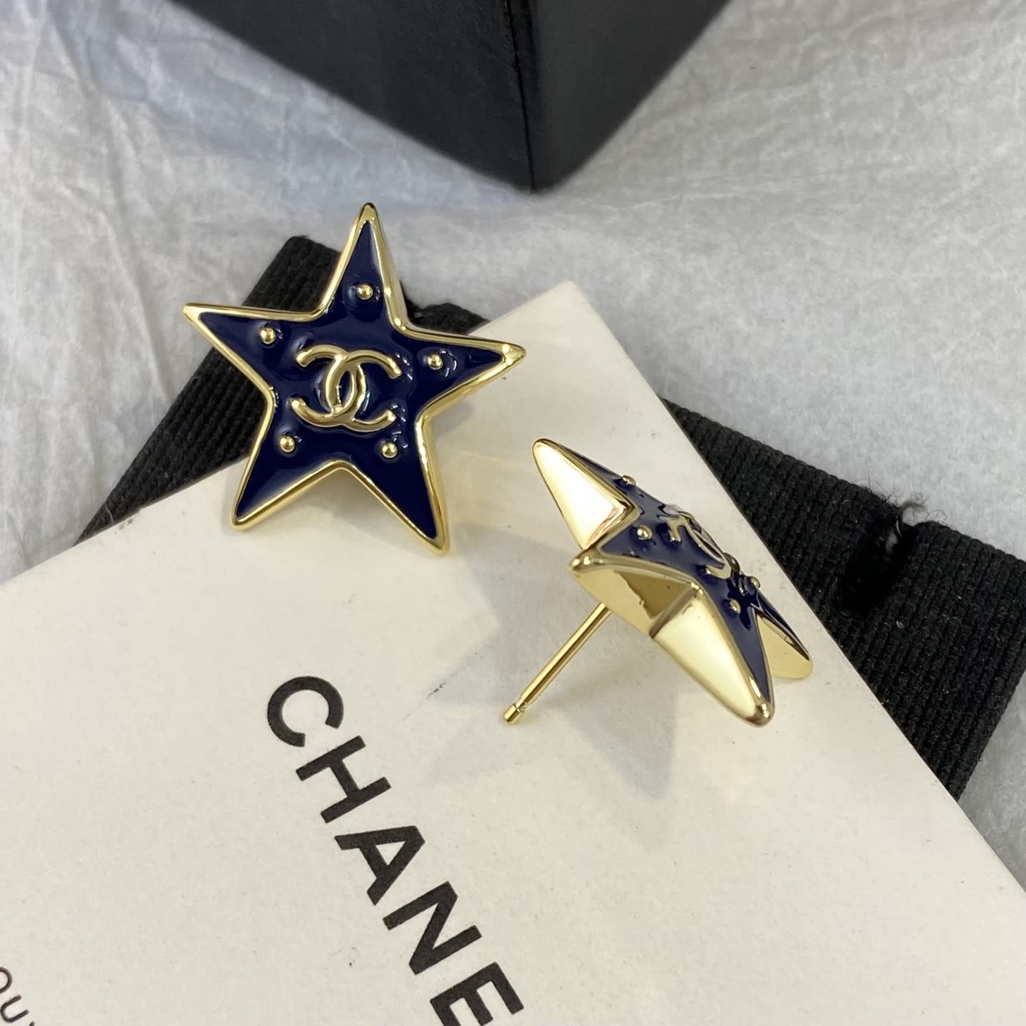 Chanel Star Earrings
