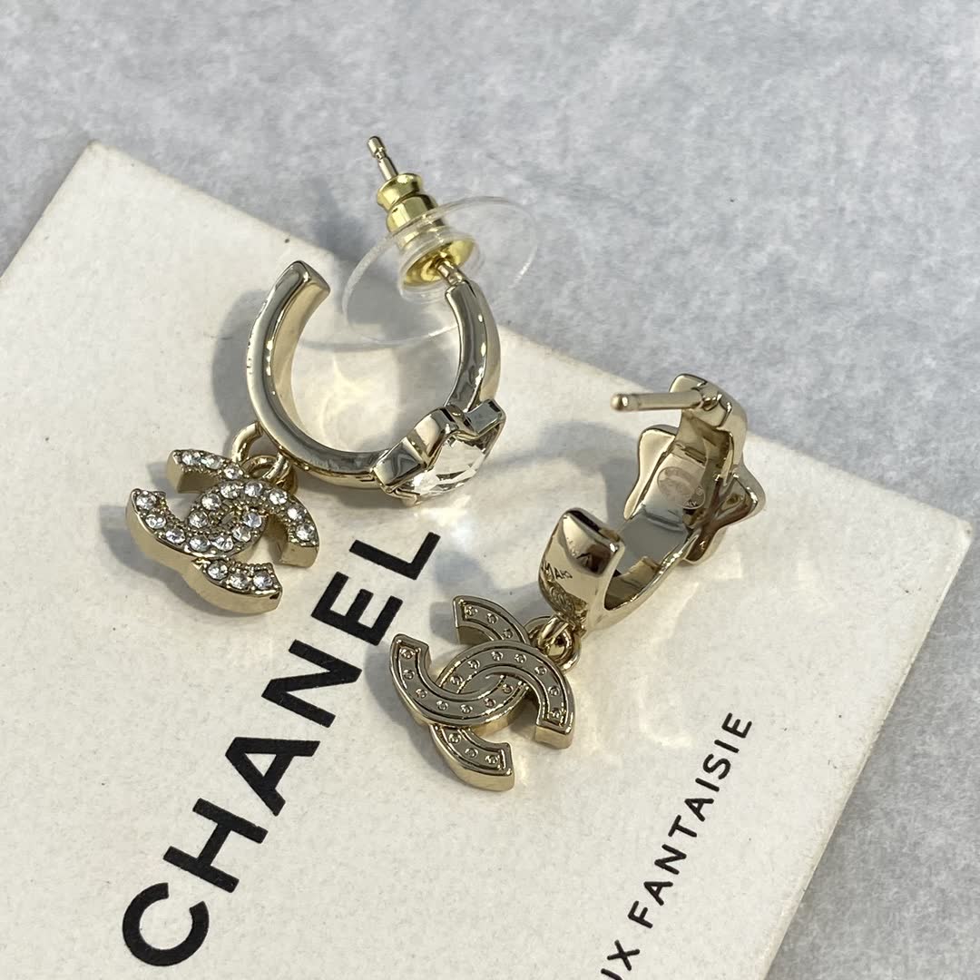 Chanel Star Earrings