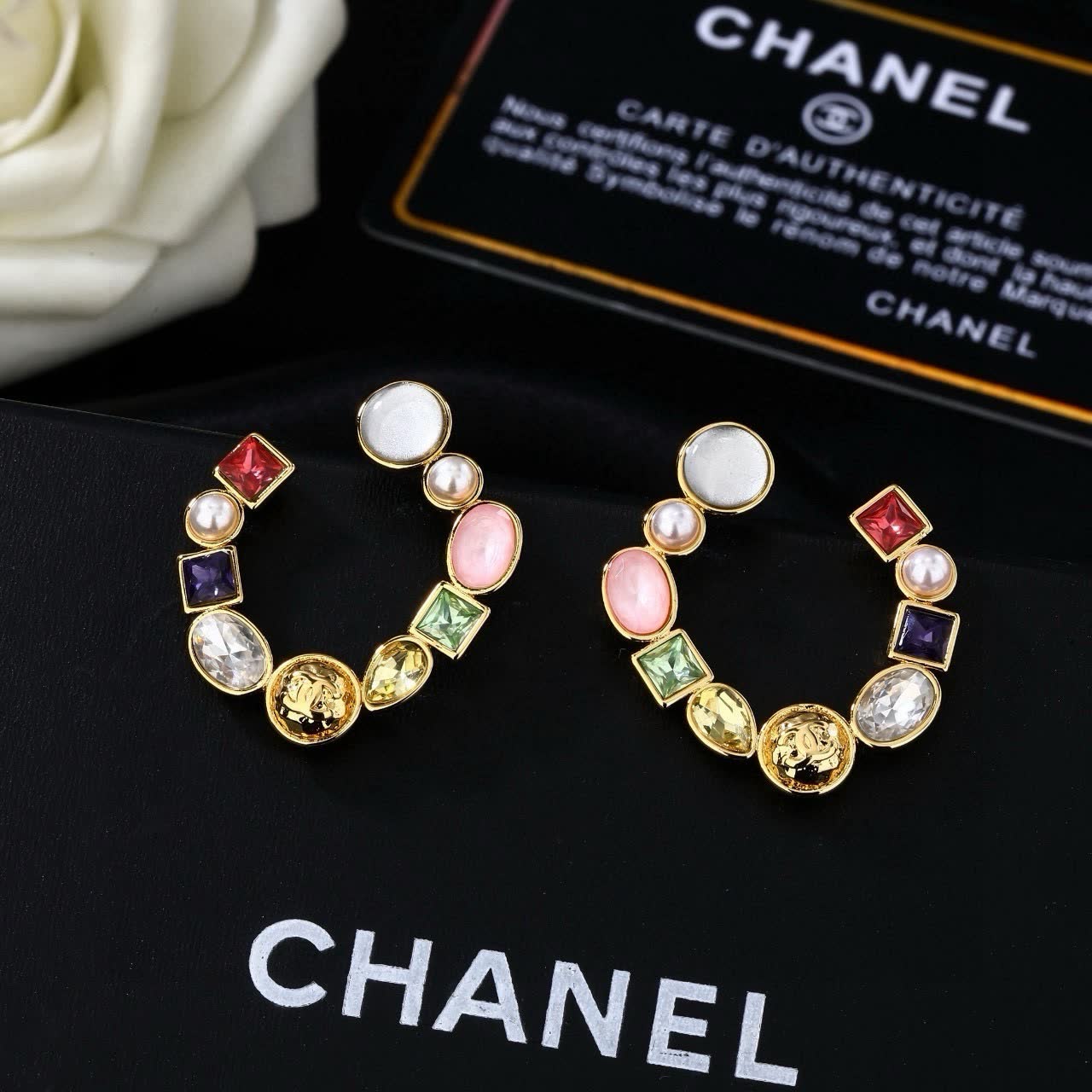 Chanel 2025/26 Spring/Summer Collection Hoop Earrings