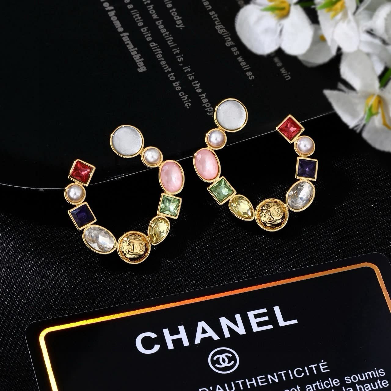 Chanel 2025/26 Spring/Summer Collection Hoop Earrings