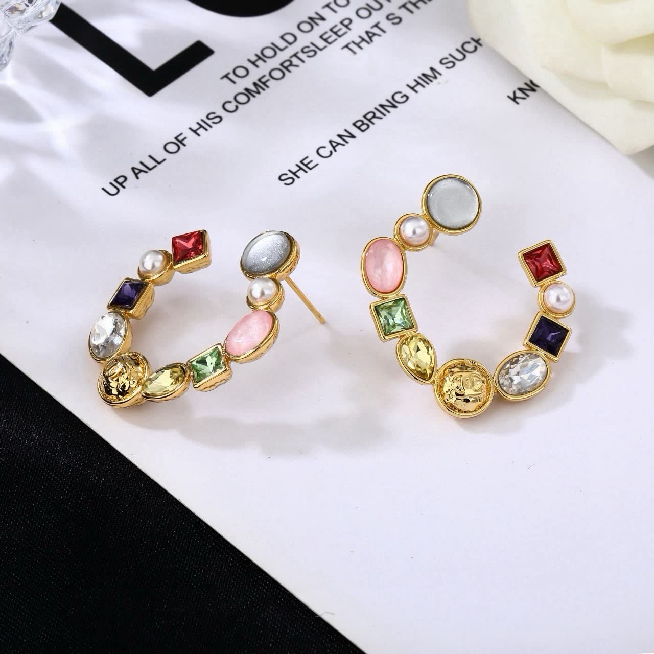 Chanel 2025/26 Spring/Summer Collection Hoop Earrings