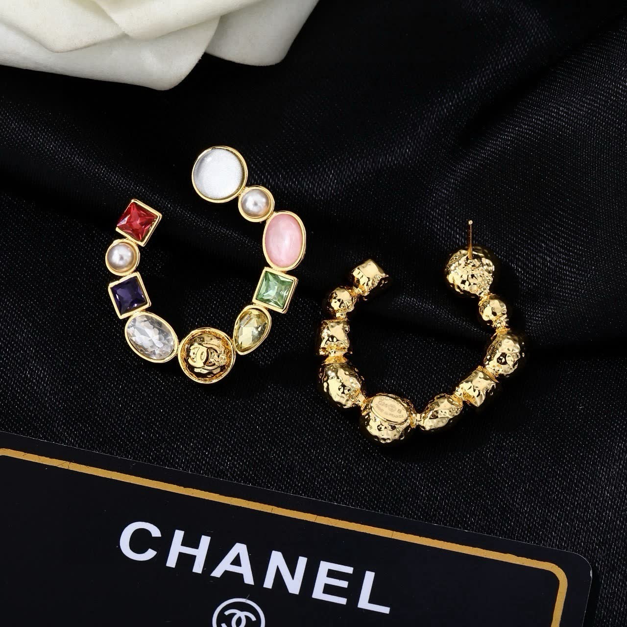 Chanel 2025/26 Spring/Summer Collection Hoop Earrings