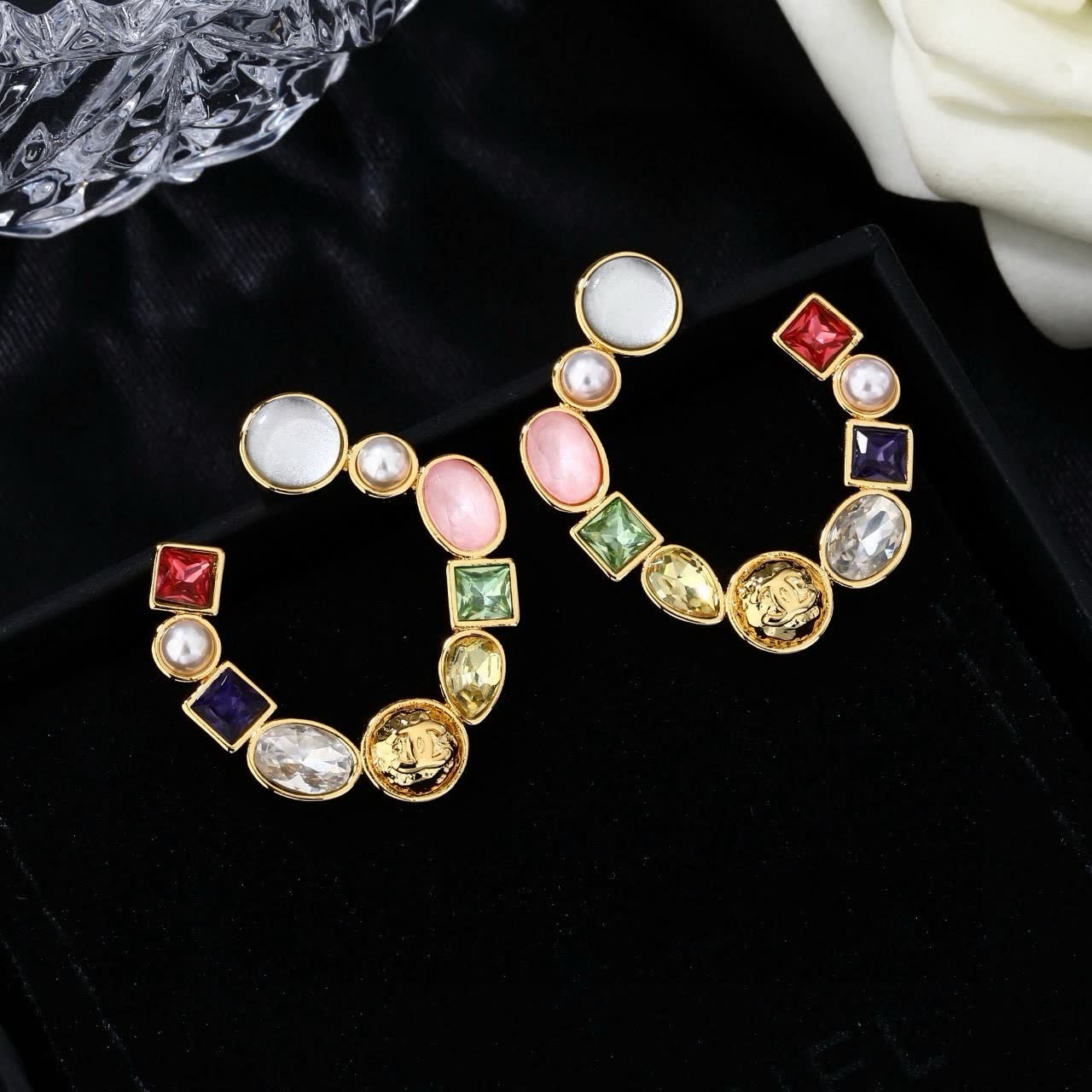 Chanel 2025/26 Spring/Summer Collection Hoop Earrings