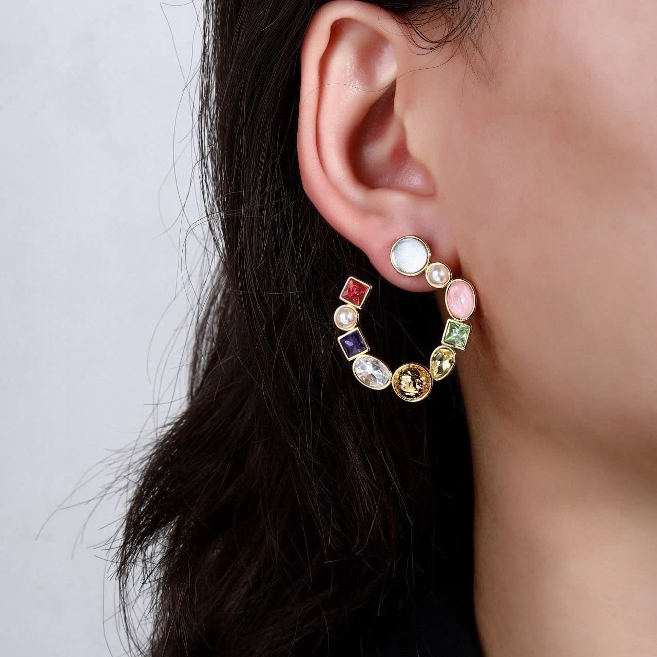 Chanel 2025/26 Spring/Summer Collection Hoop Earrings