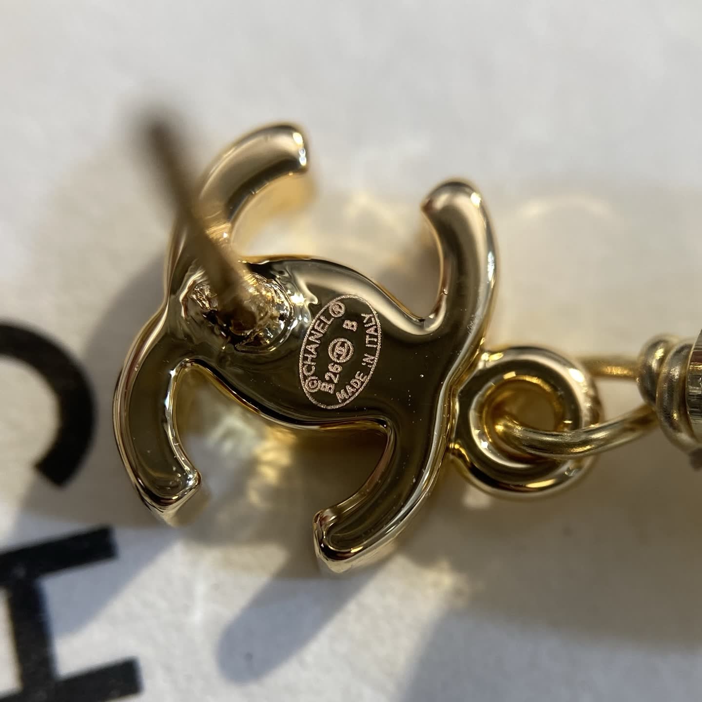 Chanel Pearl Earrings