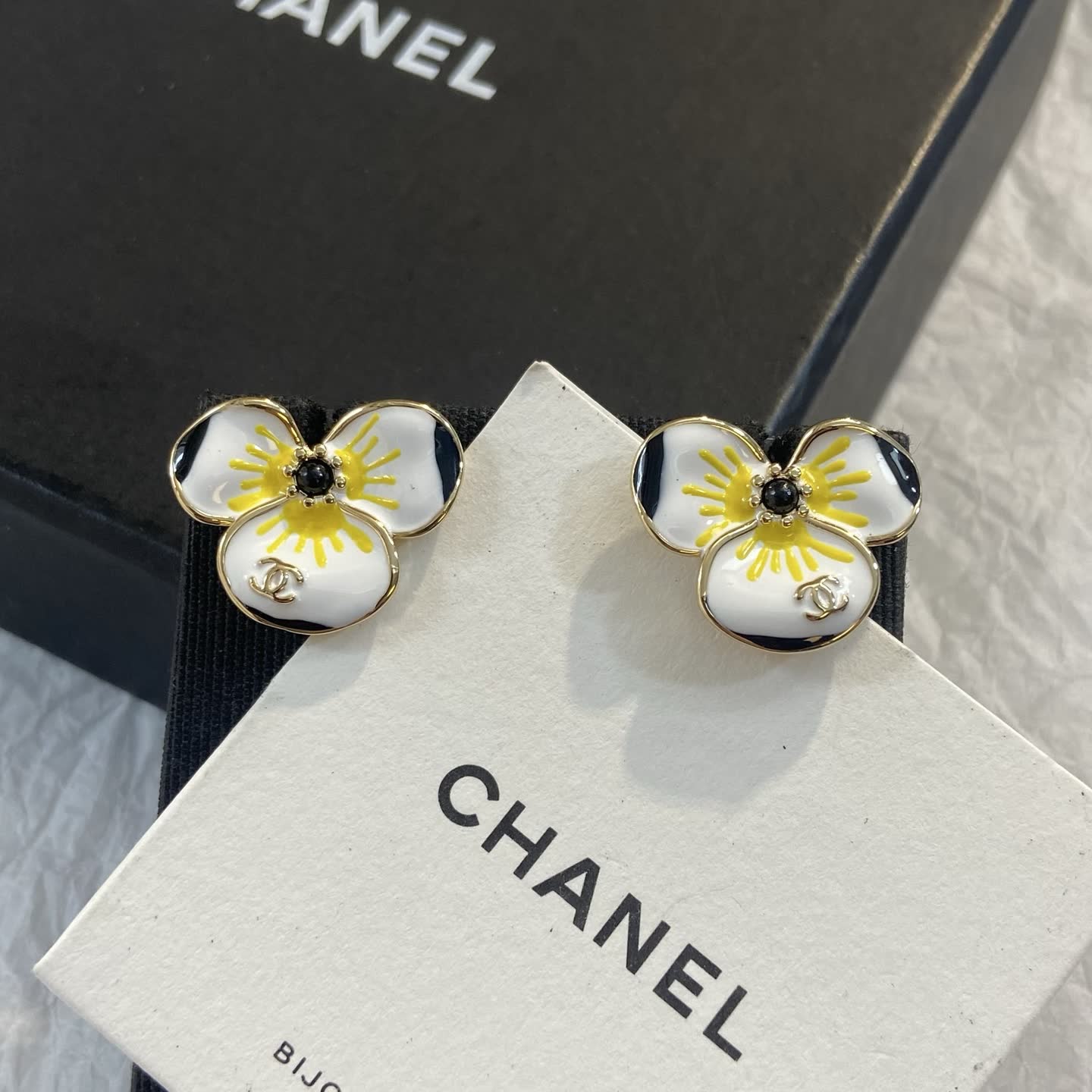 Chanel Camellia Earrings Chanel Camellia Earrings