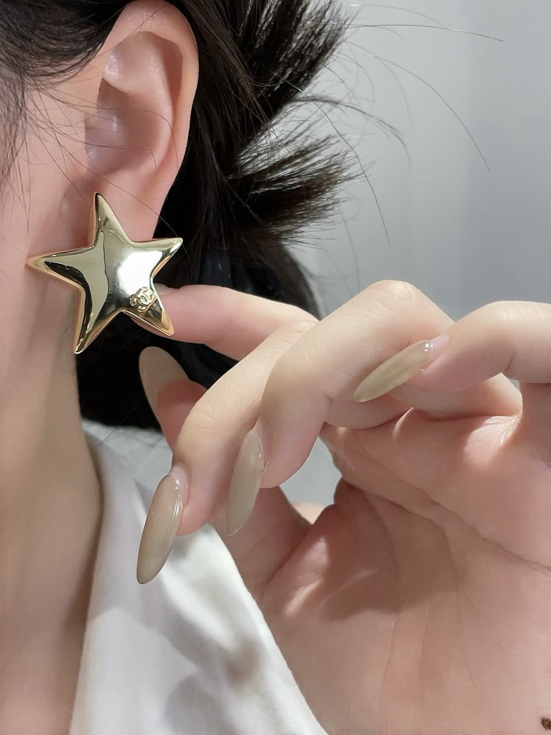 Chanel Star Earrings