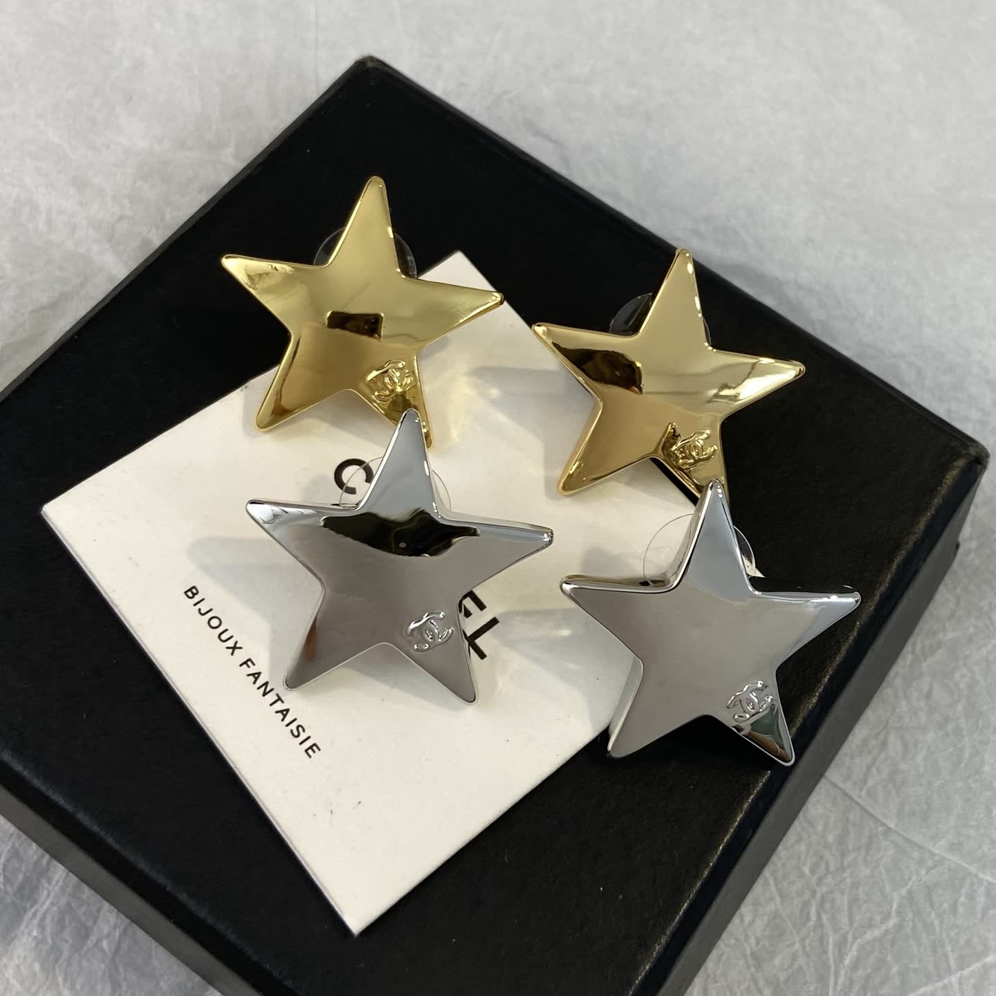 Chanel Star Earrings