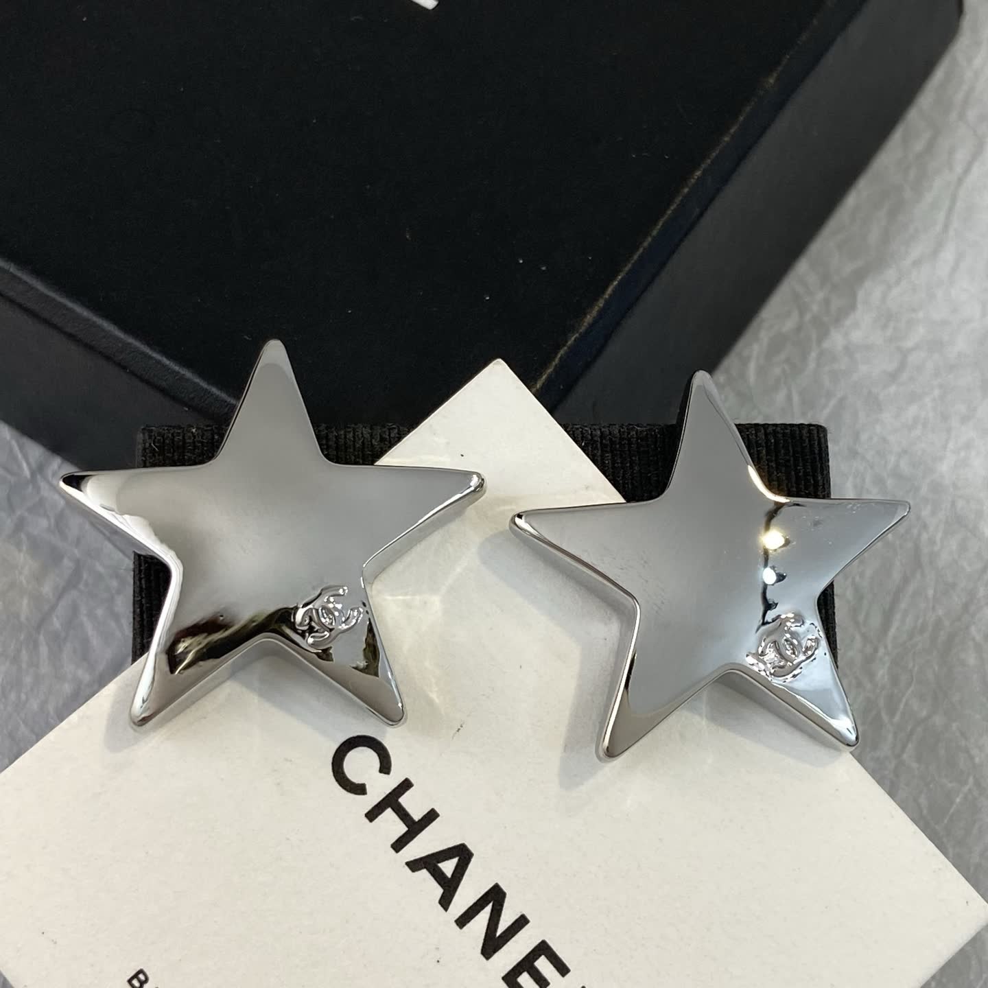 Chanel Star Earrings
