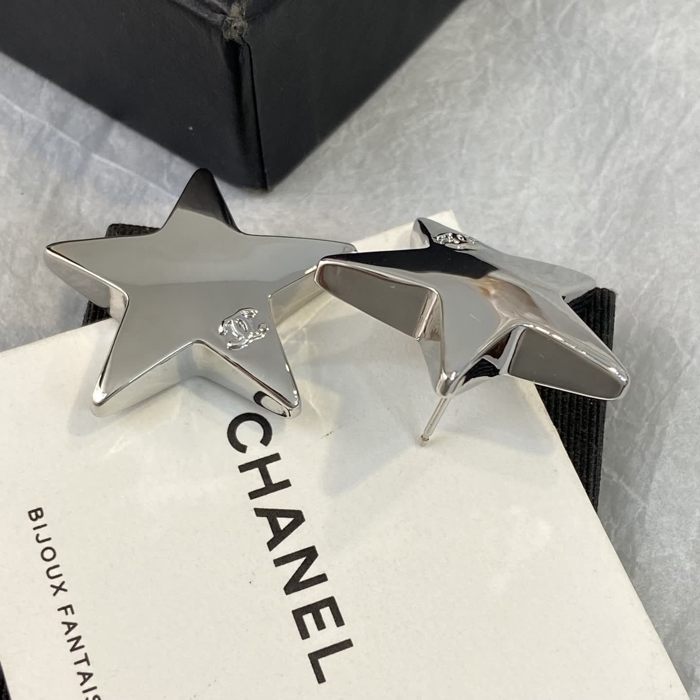 Chanel Star Earrings