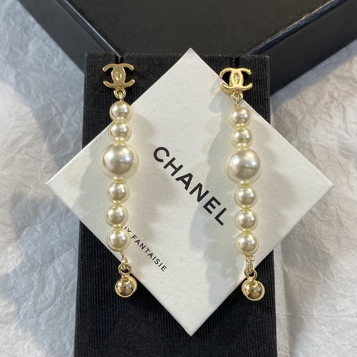 Chanel Pearl Earrings Chanel Pearl Earrings