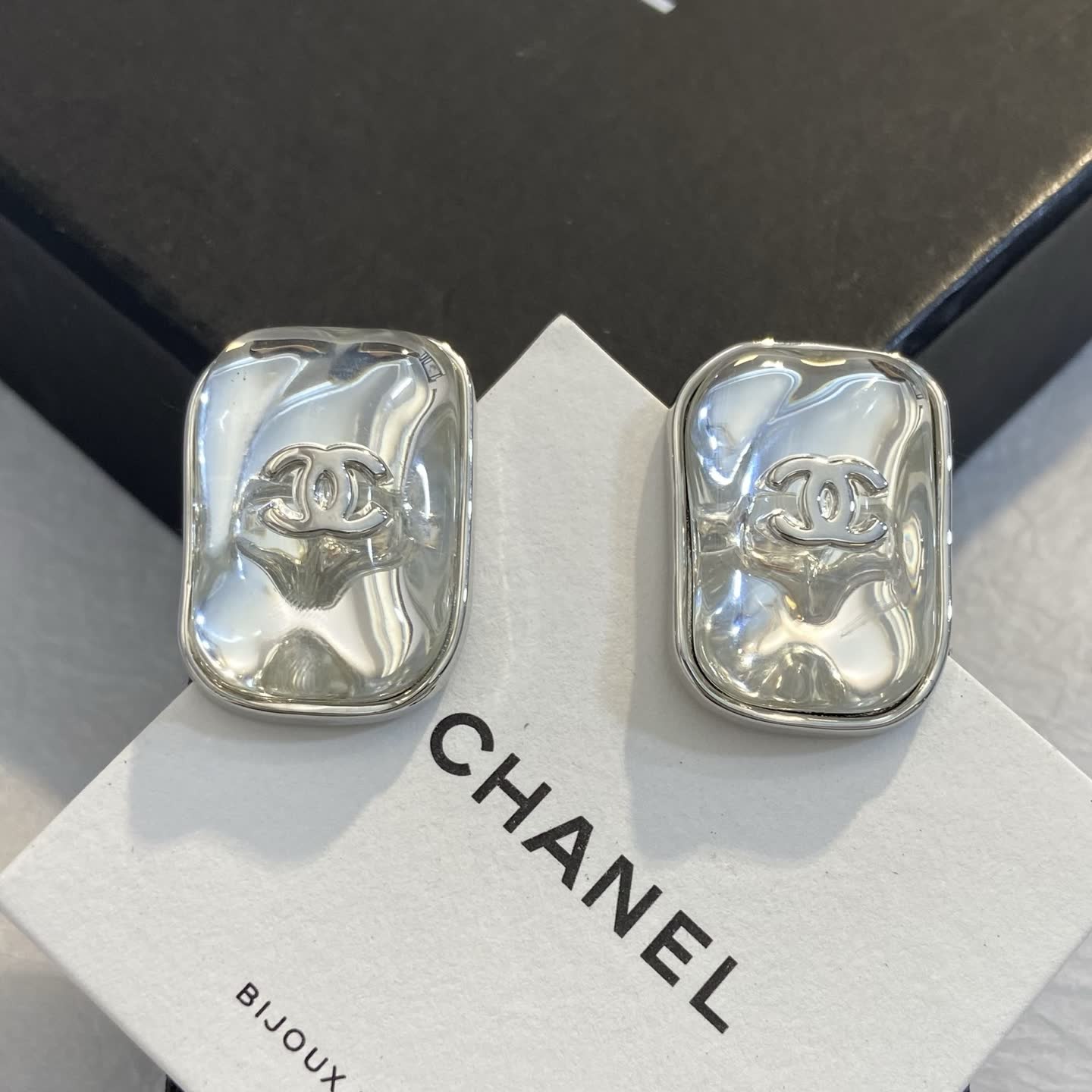 Chanel Silver Earrings Chanel Silver Earrings