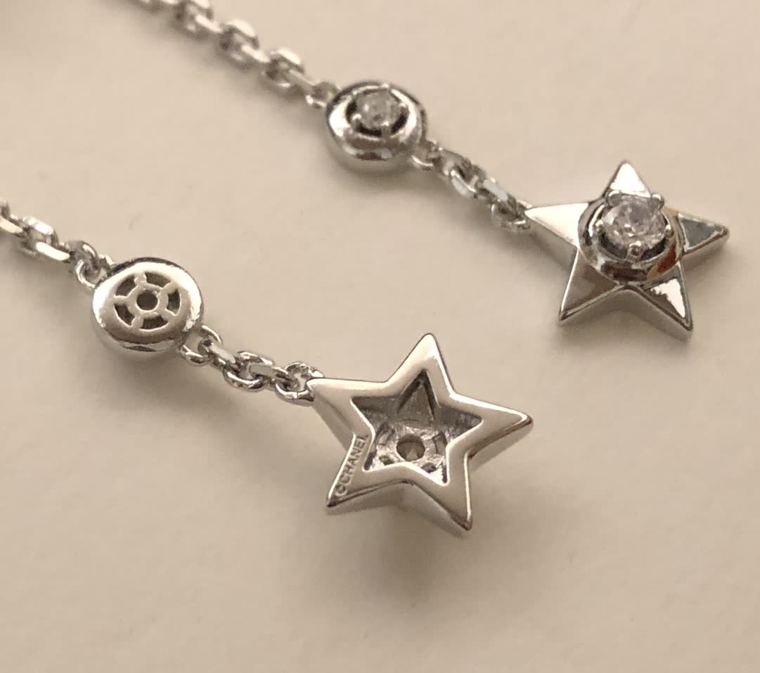 Chanel Star Earrings