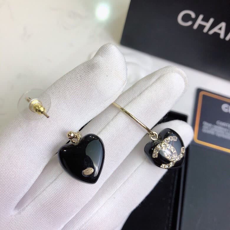 Chanel CC Logo Earrings