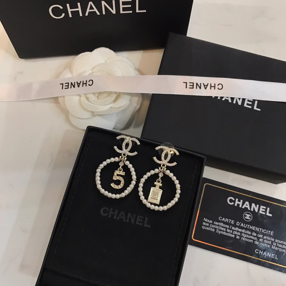 Chanel CC Logo Earring