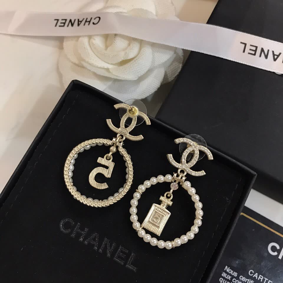 Chanel CC Logo Earring