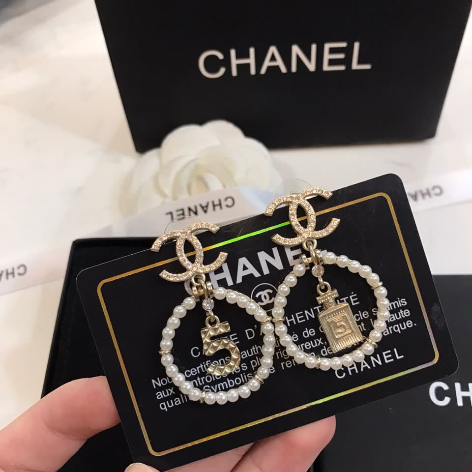 Chanel CC Logo Earring