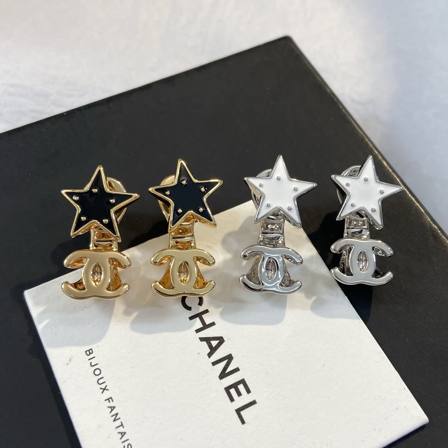Chanel Star Earrings