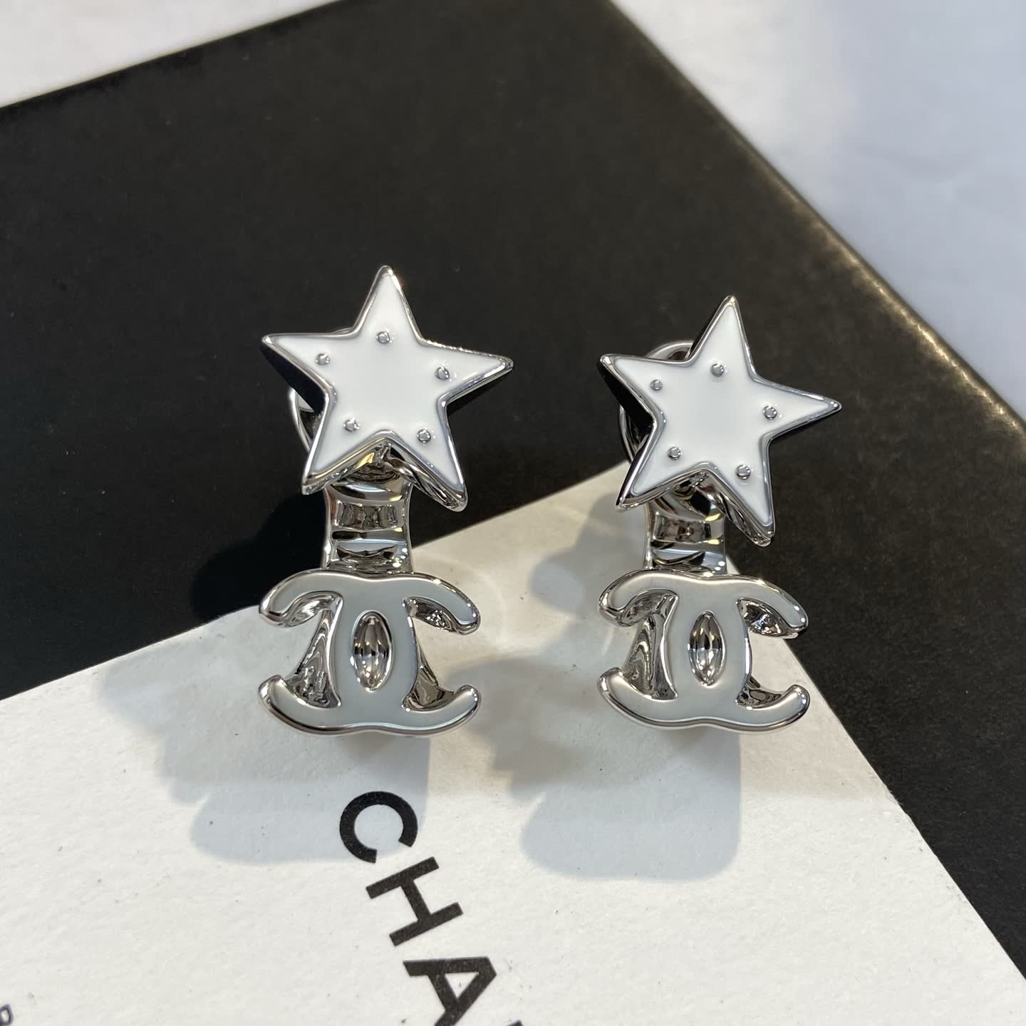 Chanel Star Earrings
