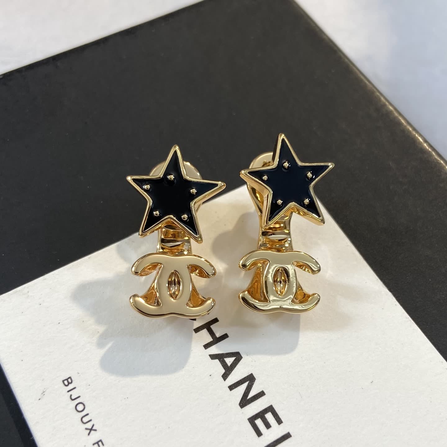 Chanel Star Earrings
