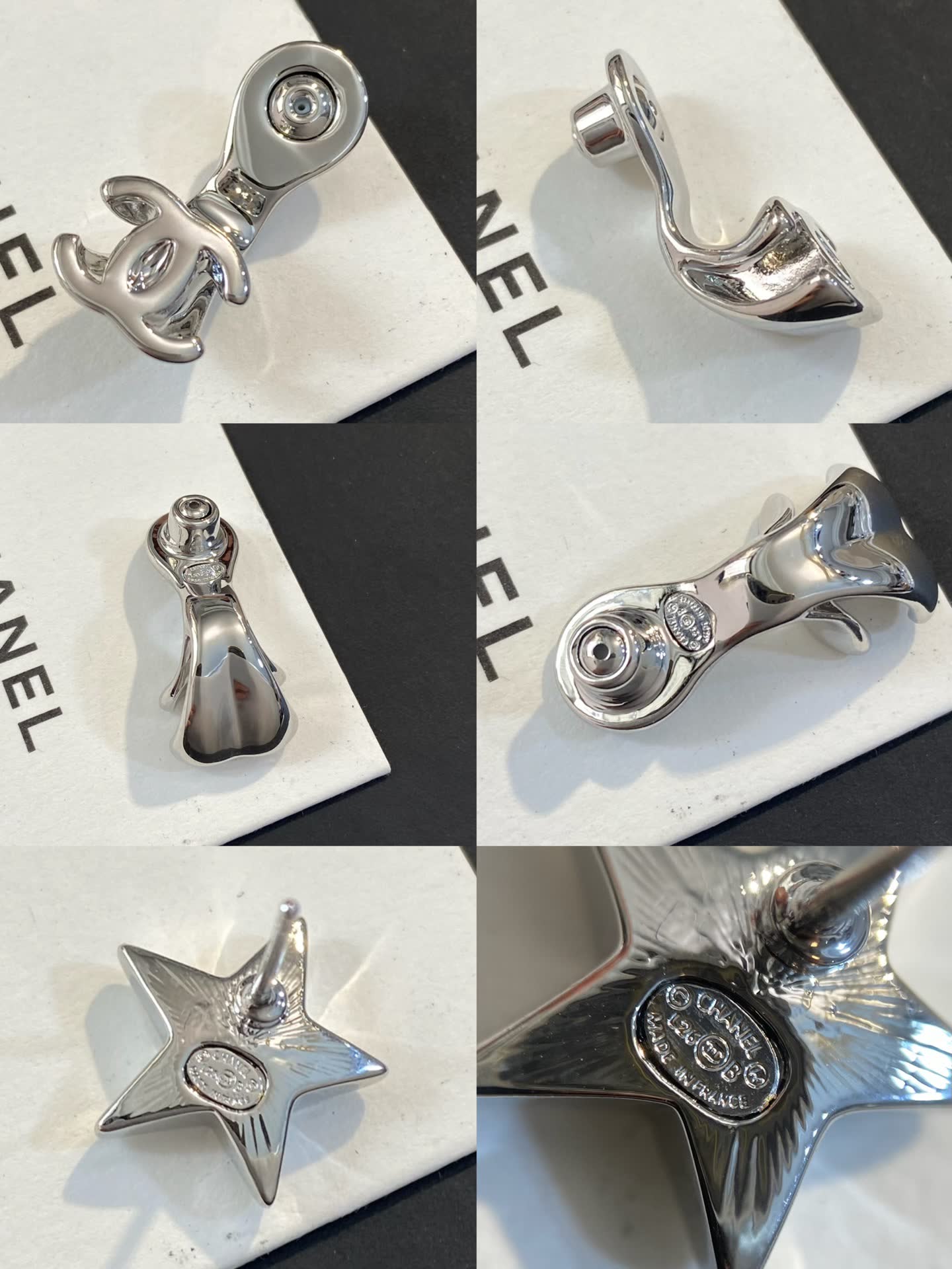 Chanel Star Earrings