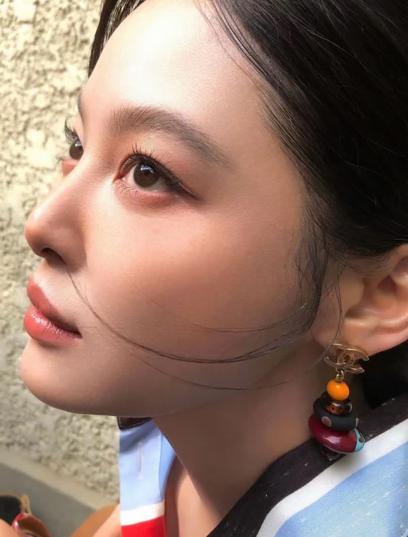 Chanel CC Logo and Murano Glass Earrings