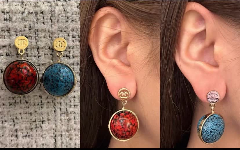 Chanel Bijoux Fantaisie Earrings