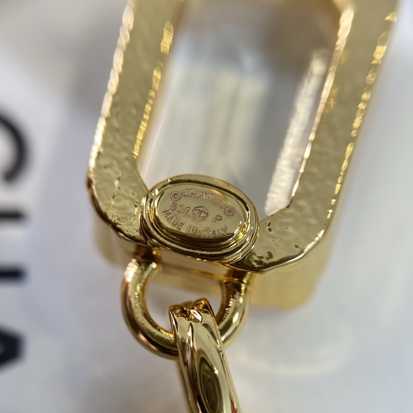 Chanel Crystal Drop Earrings