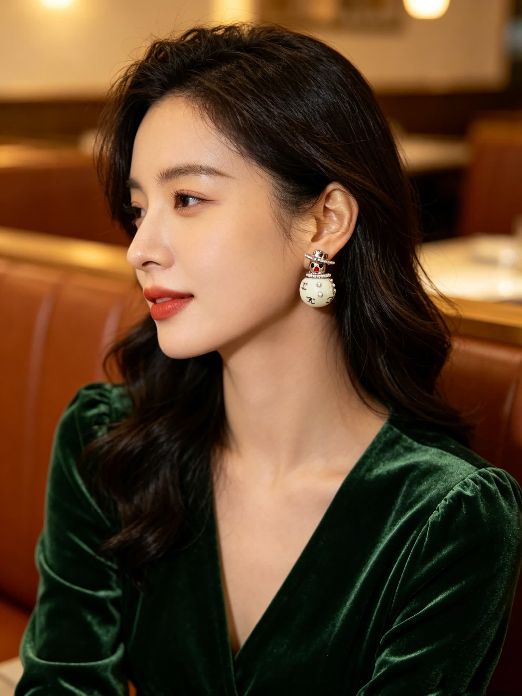 Chanel Pearl Earrings