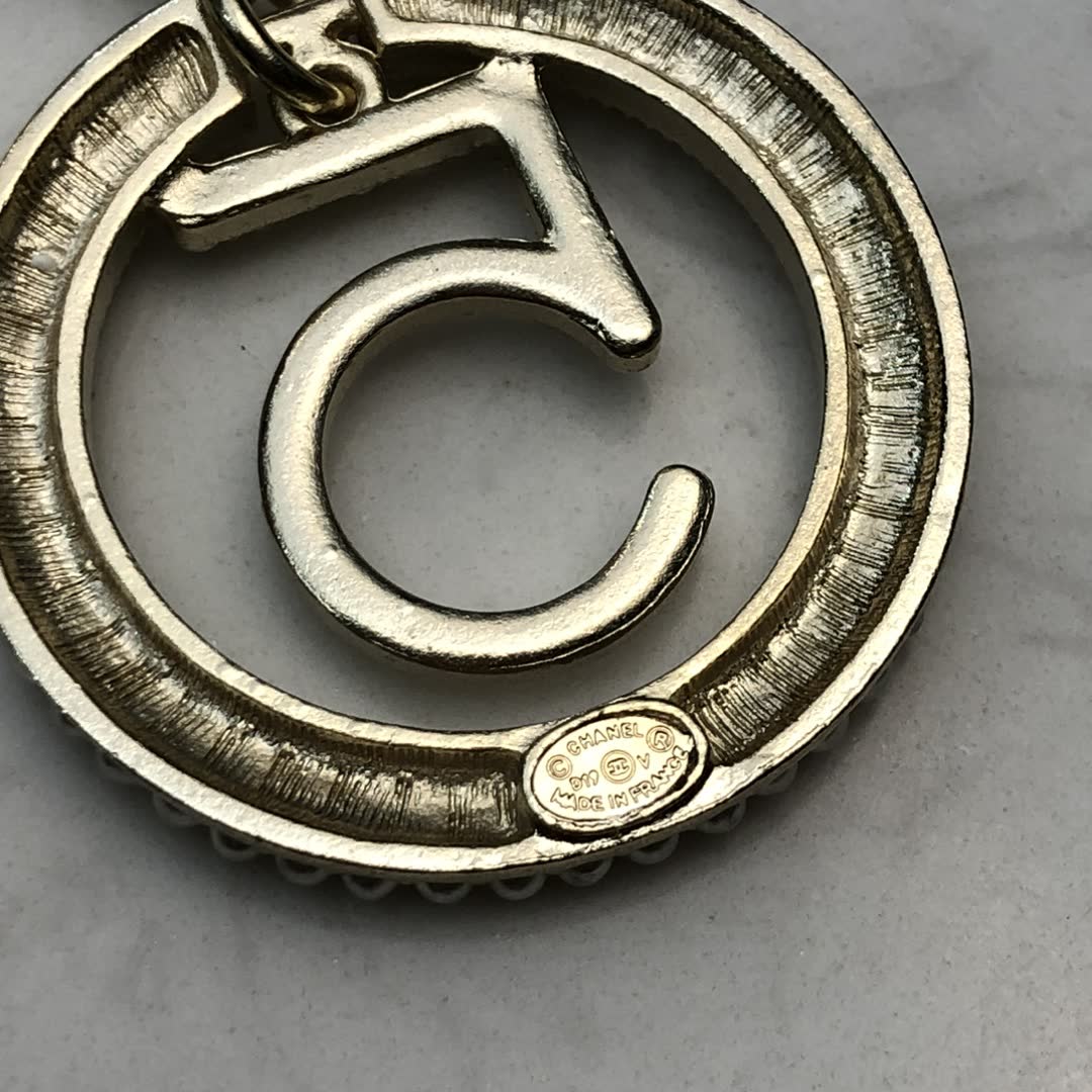 Chanel Number 5 Earrings