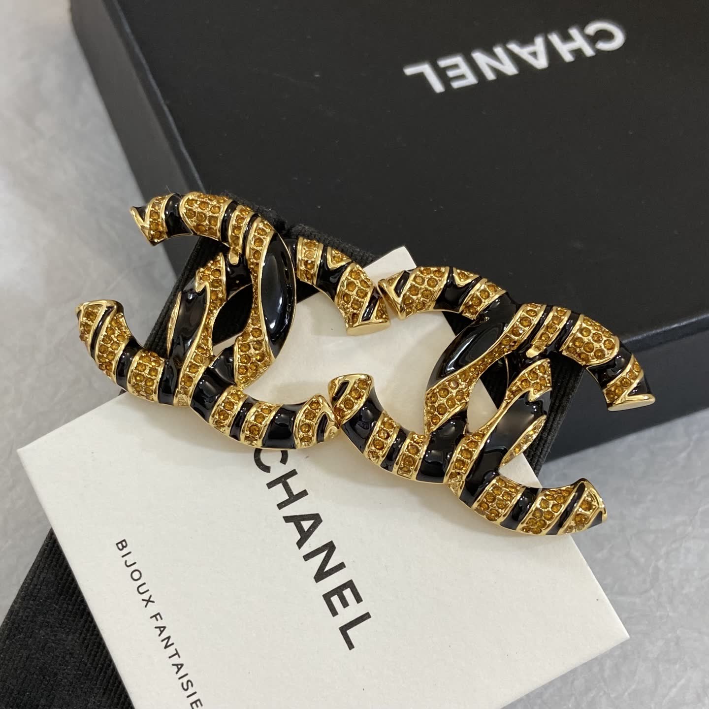 Chanel CC Logo Clip-on Earrings