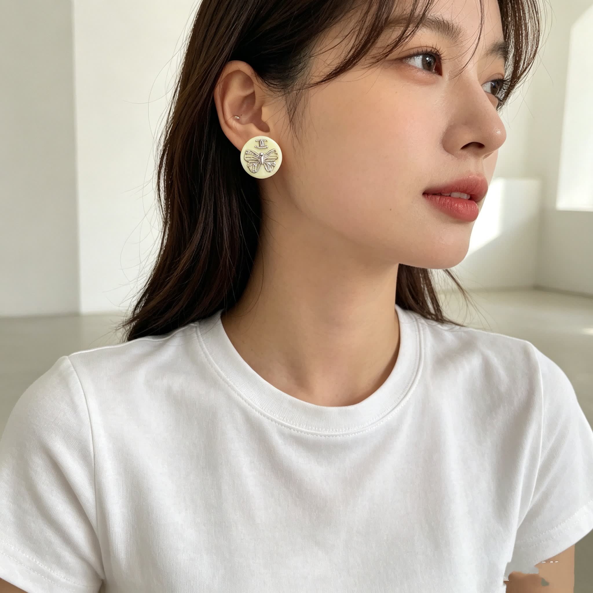 Chanel Butterfly Earrings Chanel Butterfly Earrings