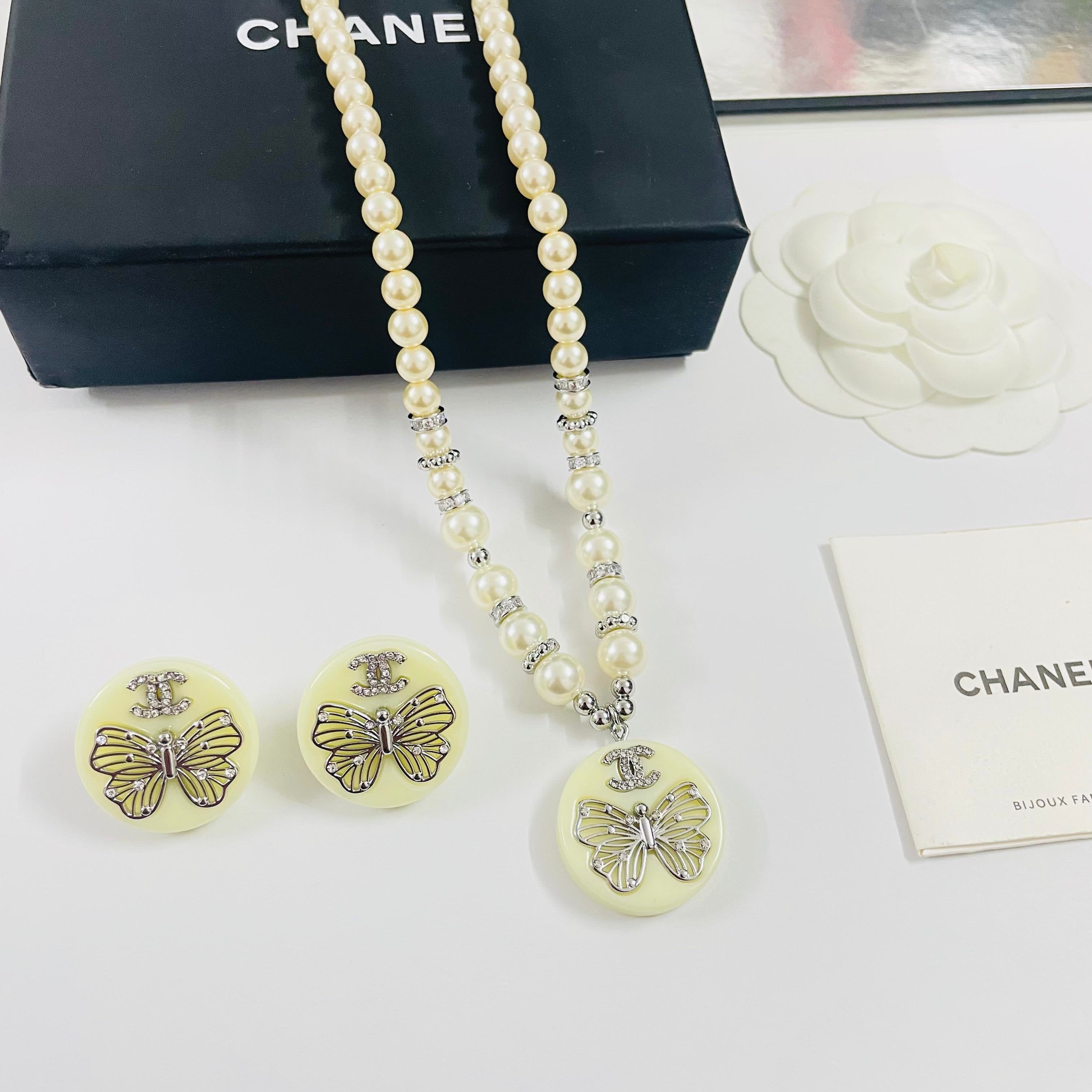 Chanel Butterfly Earrings