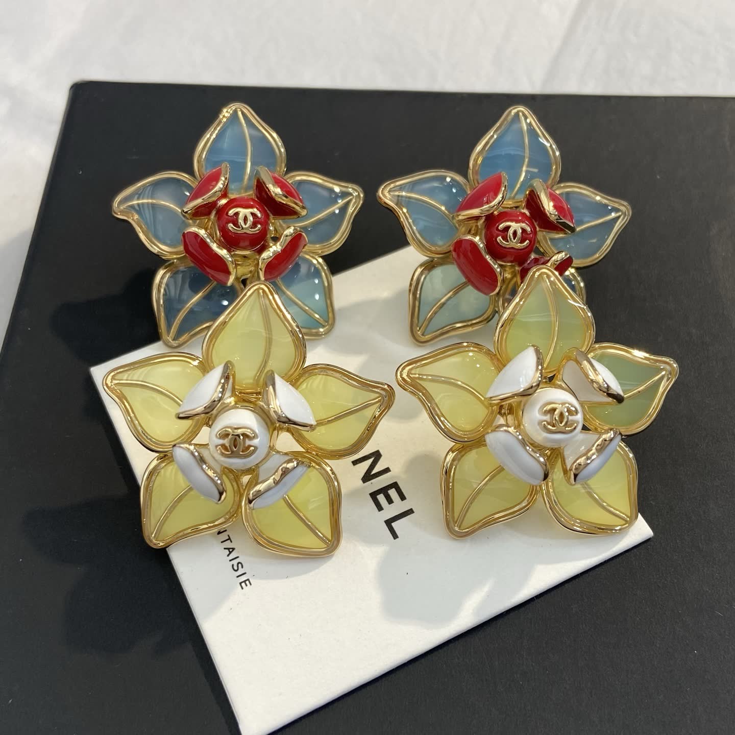 Chanel Camellia Earrings Chanel Camellia Earrings