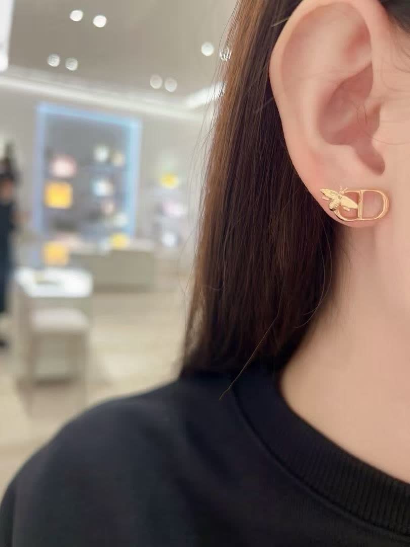 Dior Bee Stud Earrings