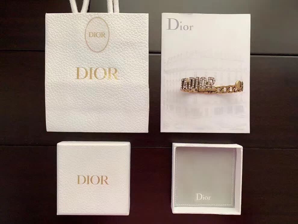 Dior Earrings - 'CD' Logo Design