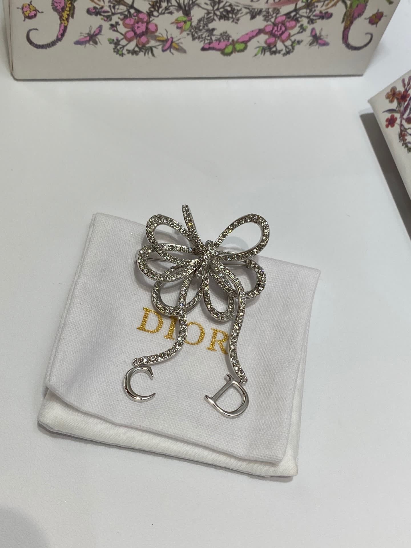 Dior Earrings - Bow Design