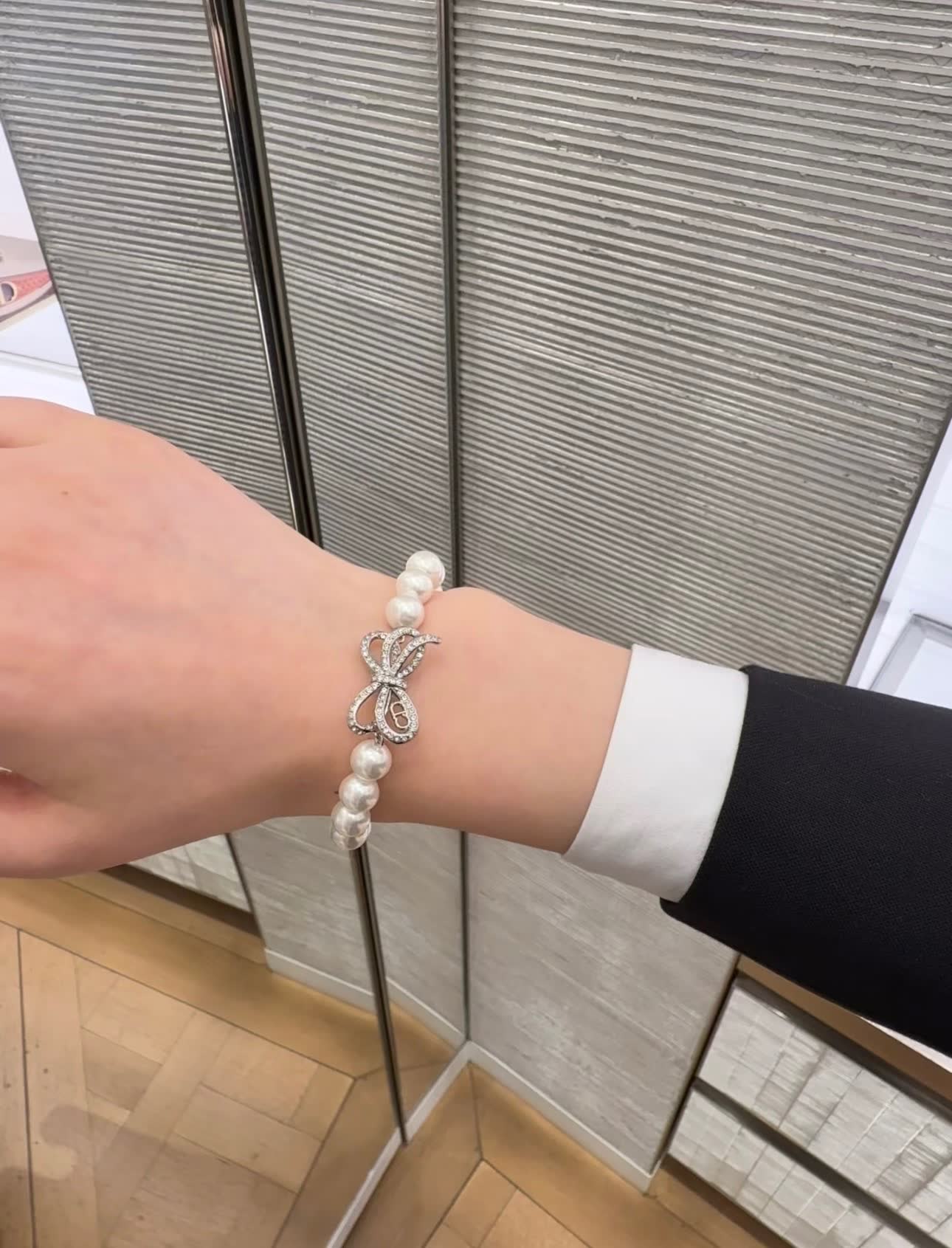 Dior Pearl and Crystal Bracelet Dior Pearl and Crystal Bracelet