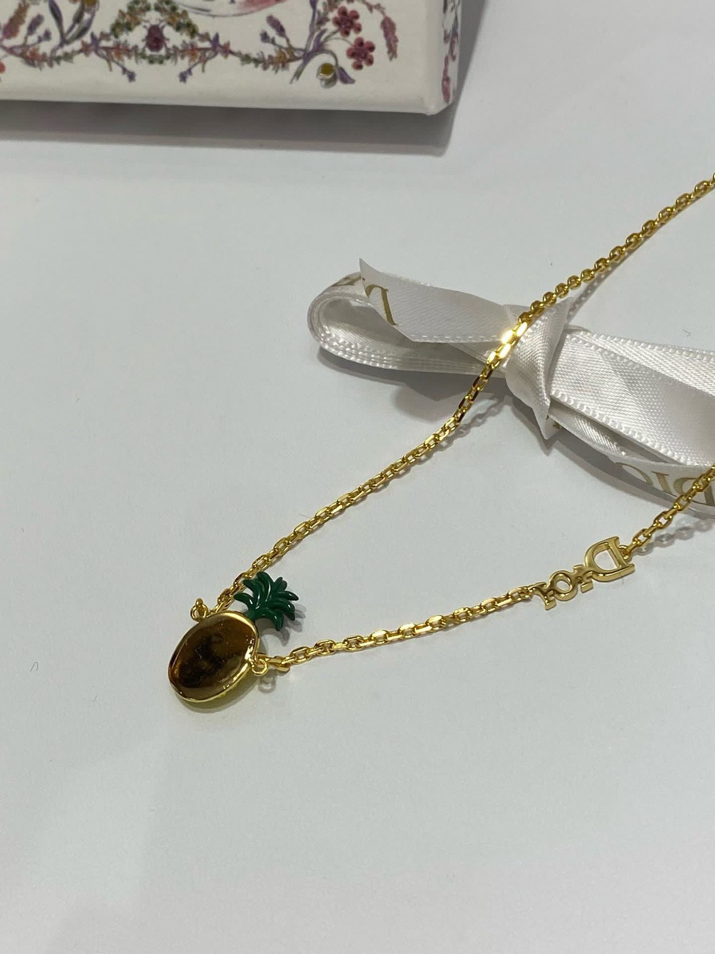 Dior Pineapple Earrings