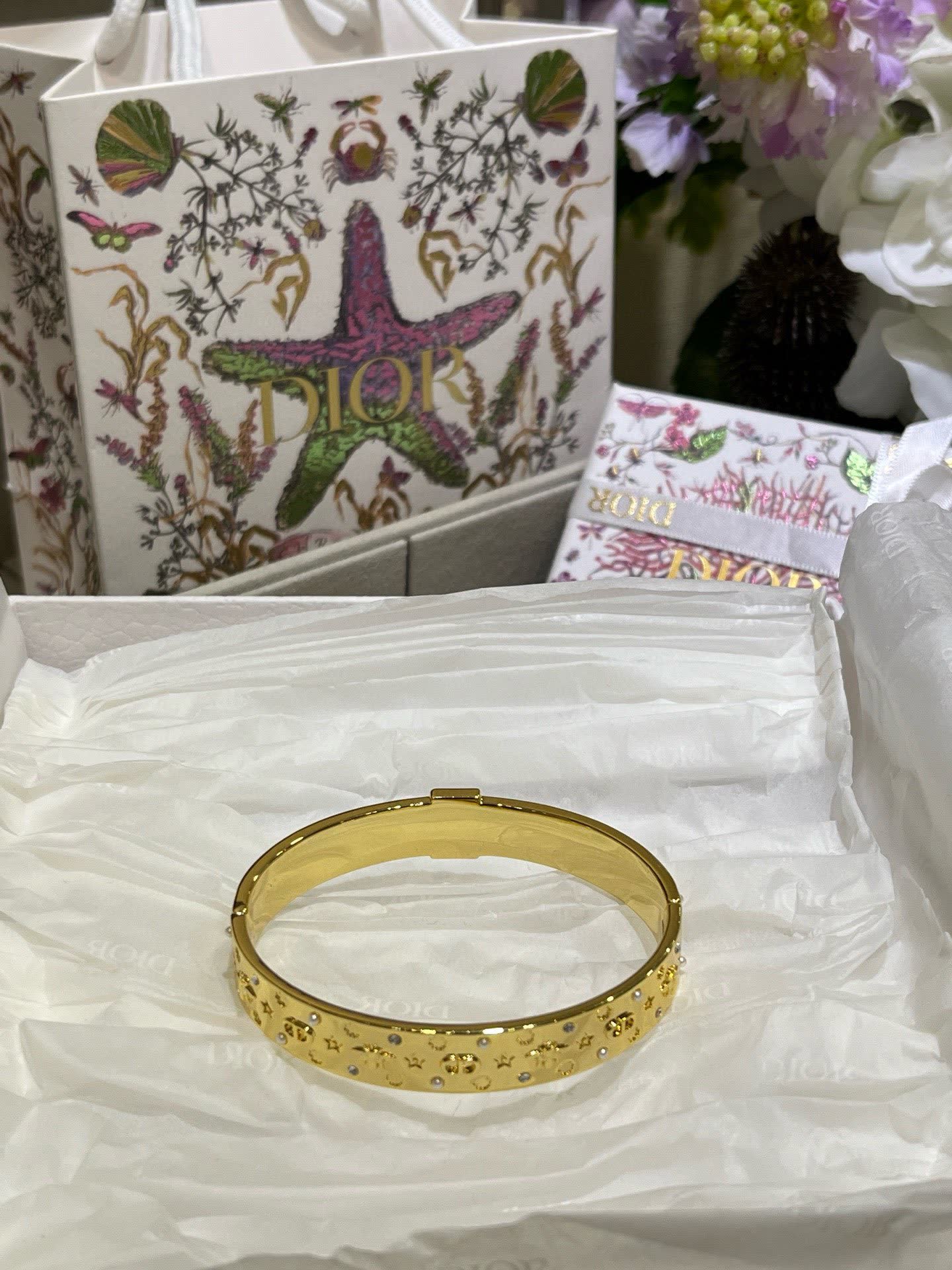 Dior Gold Starfish Bracelet Dior Gold Starfish Bracelet